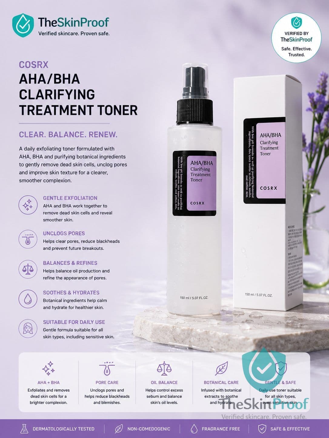 COSRX COSRX AHA/BHA Clarifying Treatment Toner